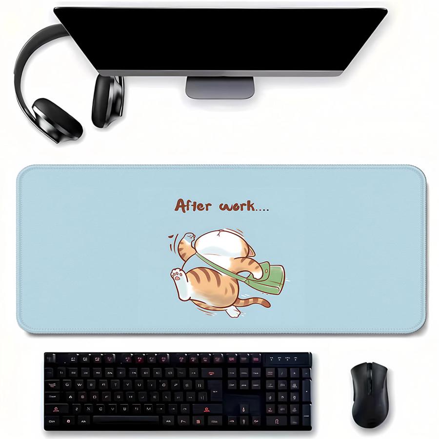 Laptop Accessories Officeworks - Podkładka pod mysz z motywem kota,