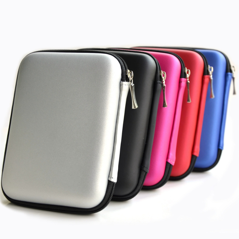 Laptop Accessories Pouch - 2,5-calowe przenośne etui z twardej pianki