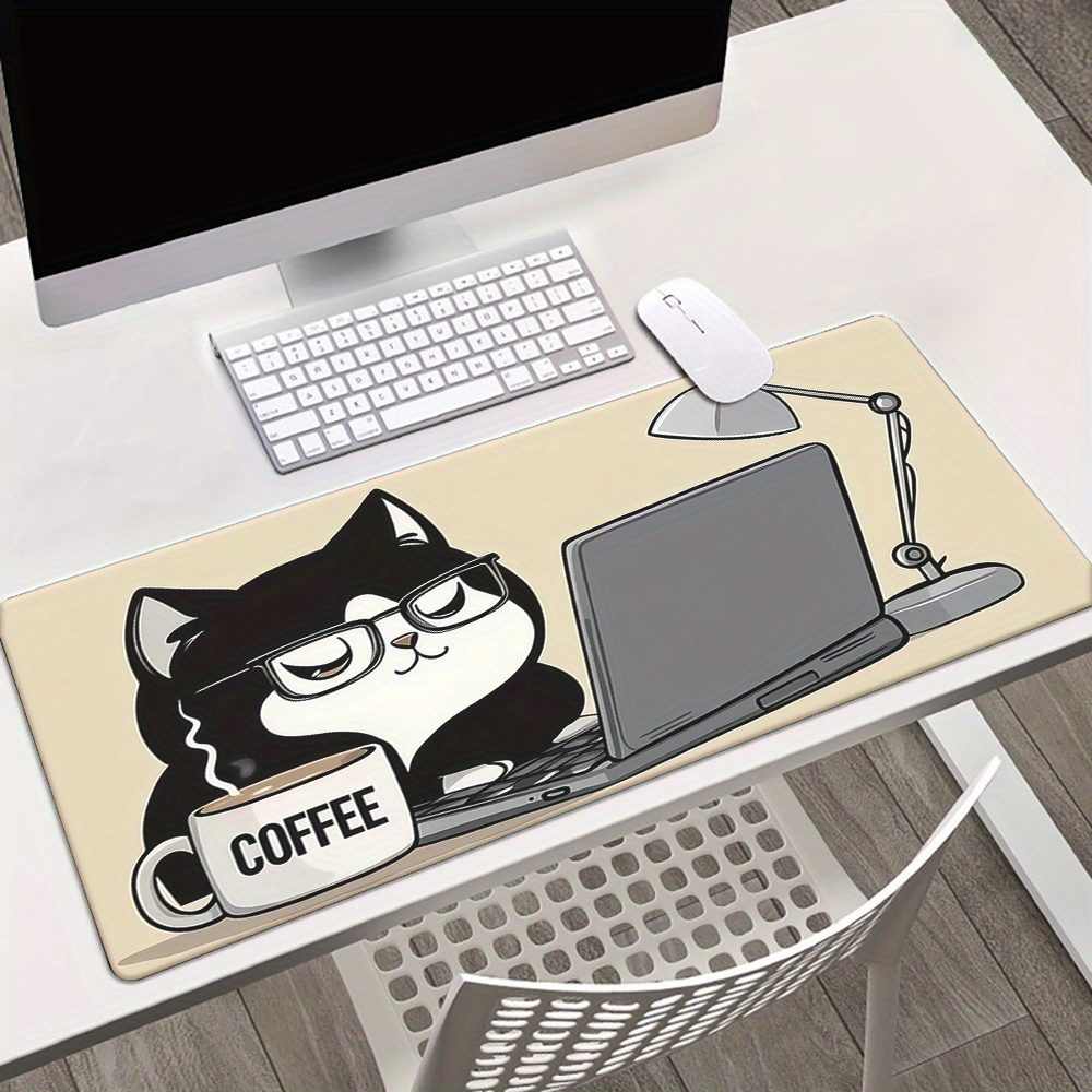 Laptop Accessories Officeworks - Urocza Mata na Biurko z Kotem
