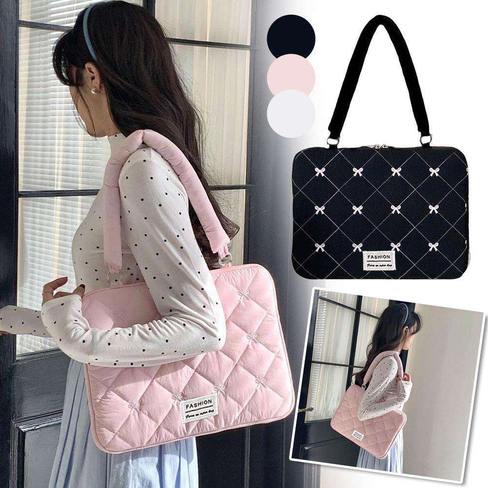 Laptop Accessories Pouch - Urocza torba na laptopa z haftowaną