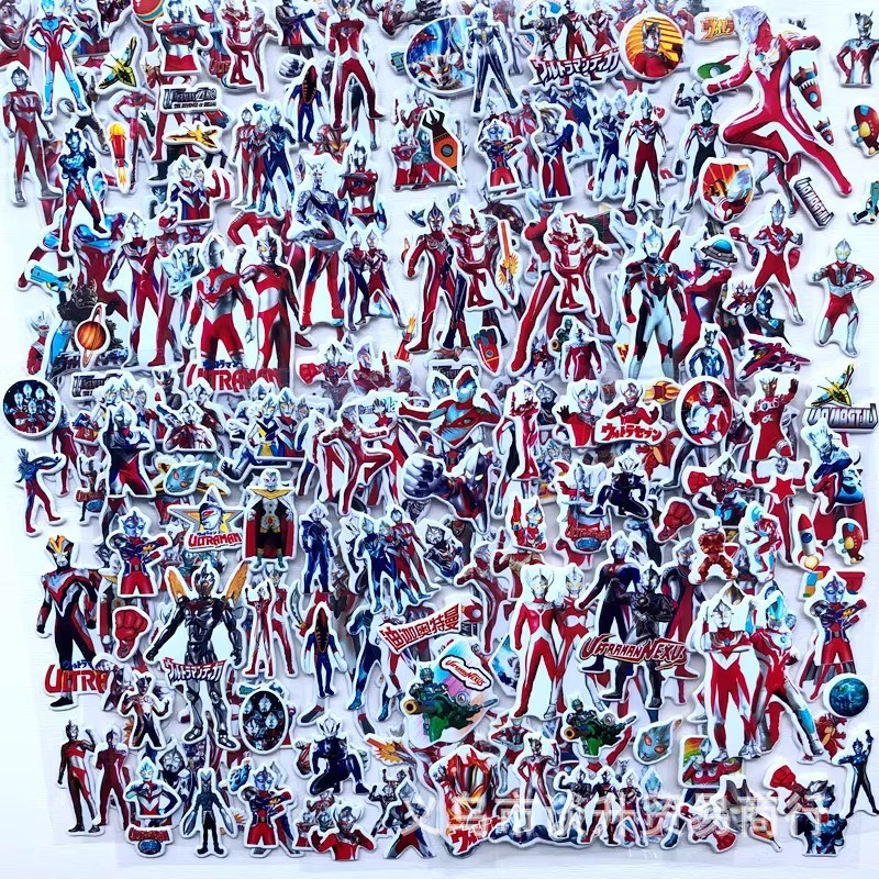Laptop Accessories Kids - 10 szt. Naklejki 3D z Ultramanem