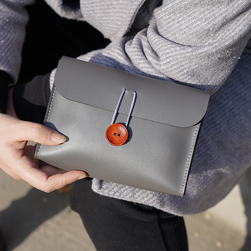 Laptop Accessories Pouch - Torebki ze skóry PU ładowarki torby