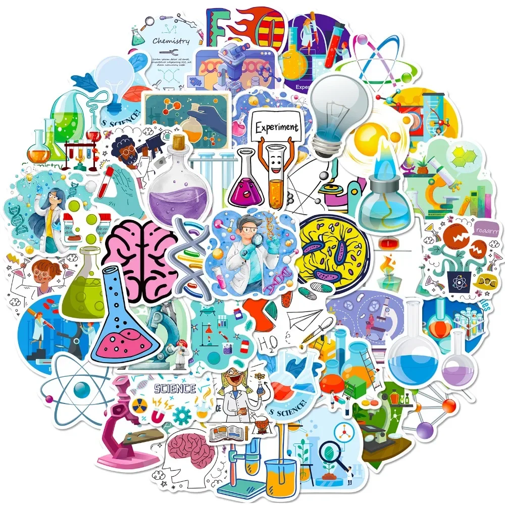 50 sztuk Cartoon Science Lab n – Laptop Accessories Kids recenzja i cena