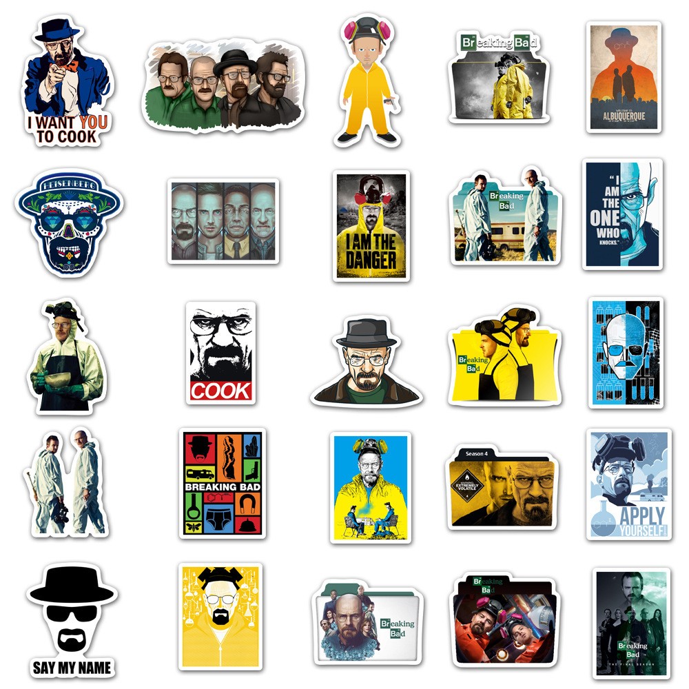 50 szt. naklejek z serialu Bre – Laptop Accessories Cool recenzja i cena