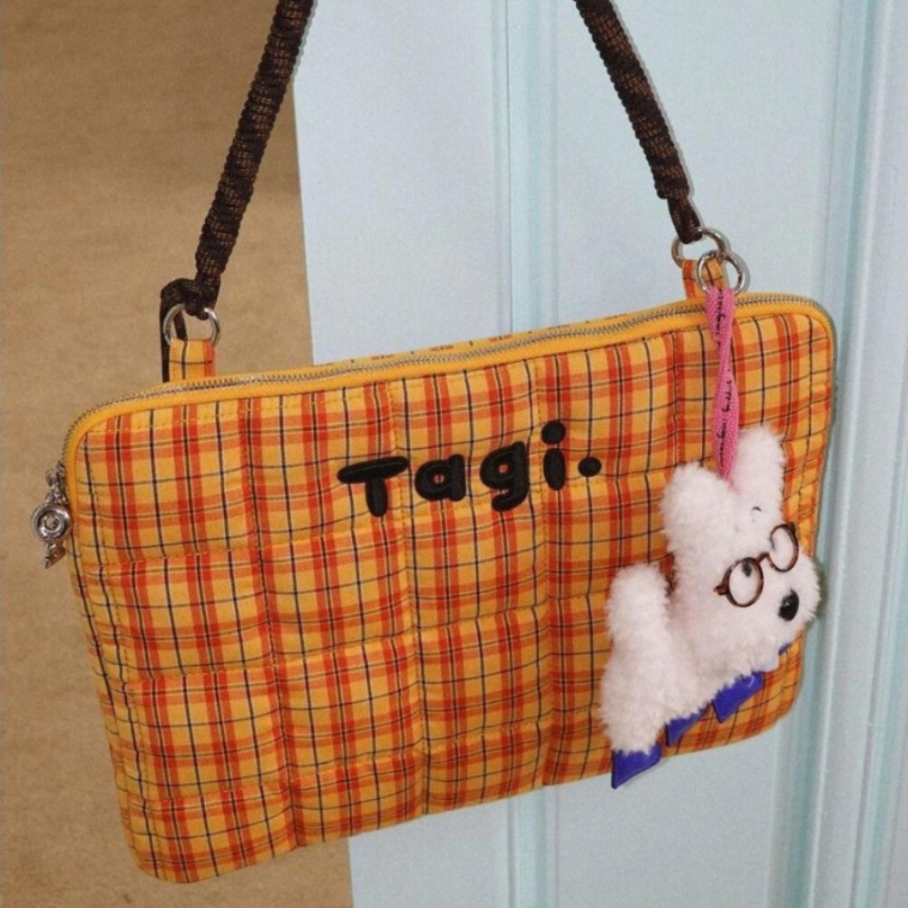 Urocza torba na laptopa w krat – Laptop Accessories Pouch recenzja i cena