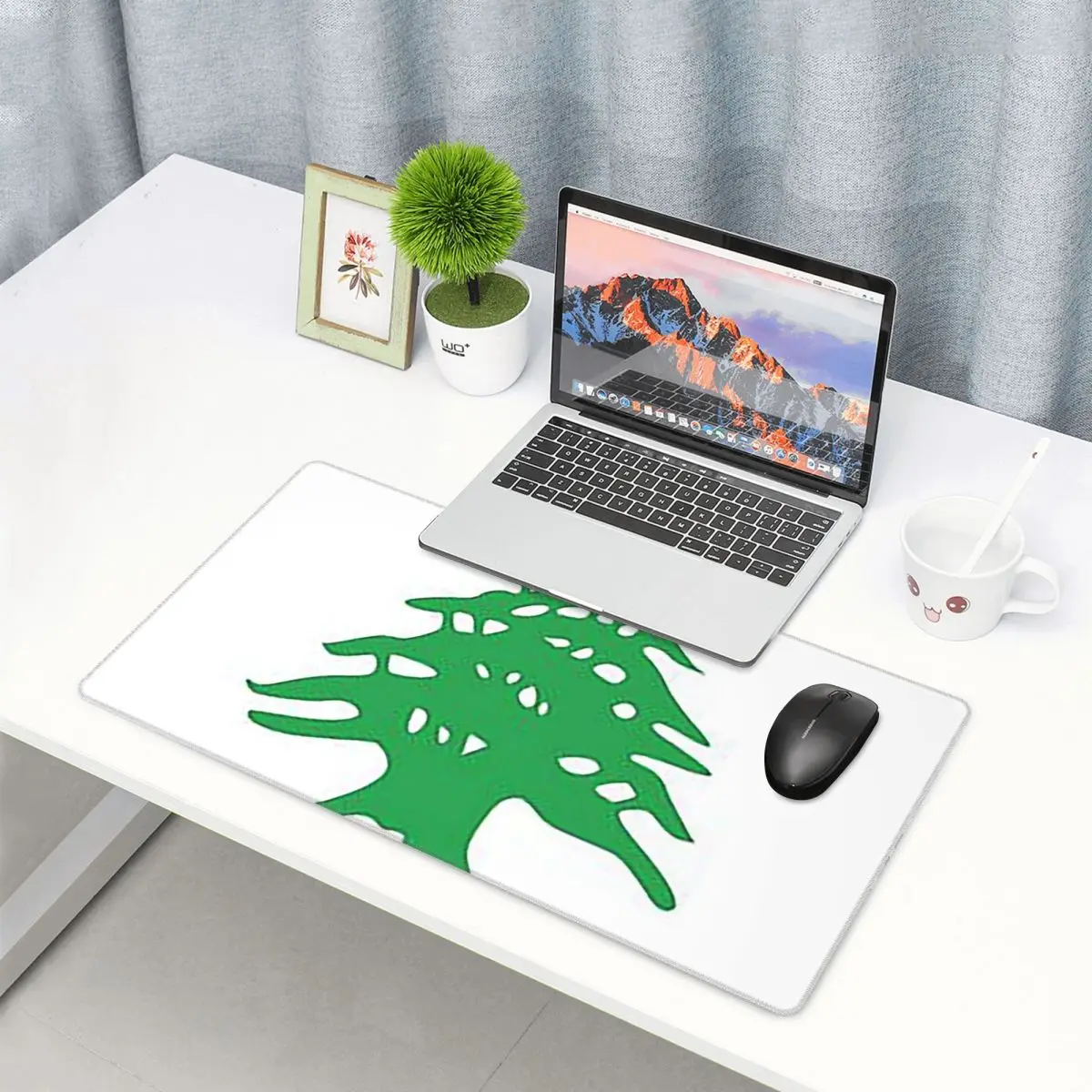 Duża podkładka pod mysz z flag – Laptop Accessories Lebanon recenzja i cena