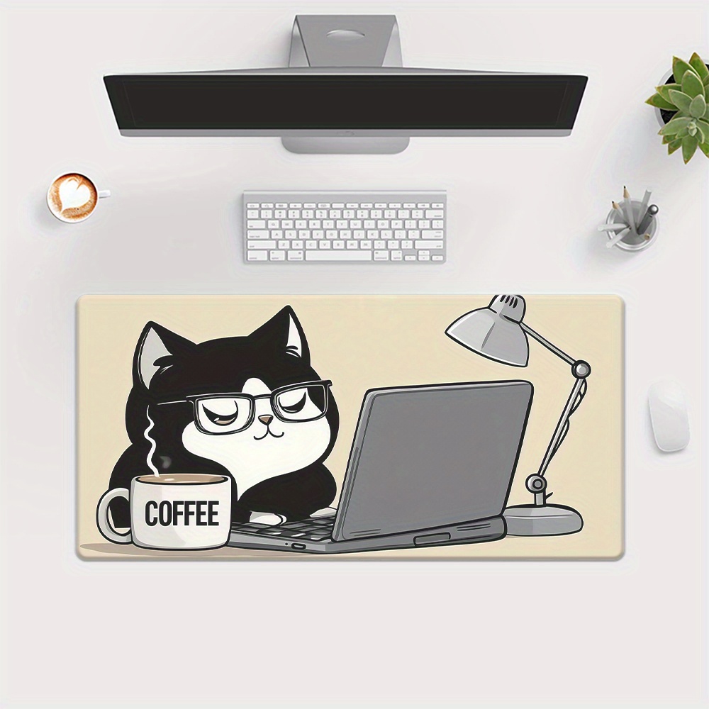 Urocza Mata na Biurko z Kotem  – Laptop Accessories Officeworks recenzja i cena