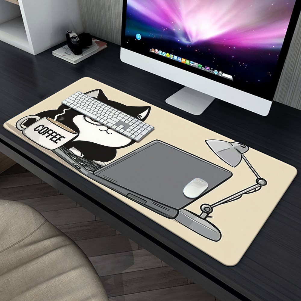 Urocza Mata na Biurko z Kotem  – Laptop Accessories Officeworks recenzja i cena