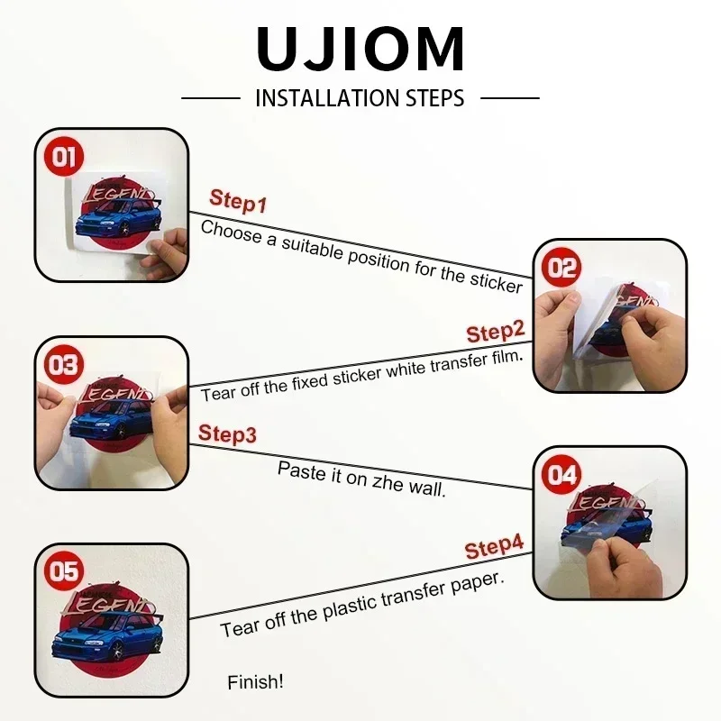 Naklejki ścienne UJIOM Loona S – Laptop Accessories Kids recenzja i cena