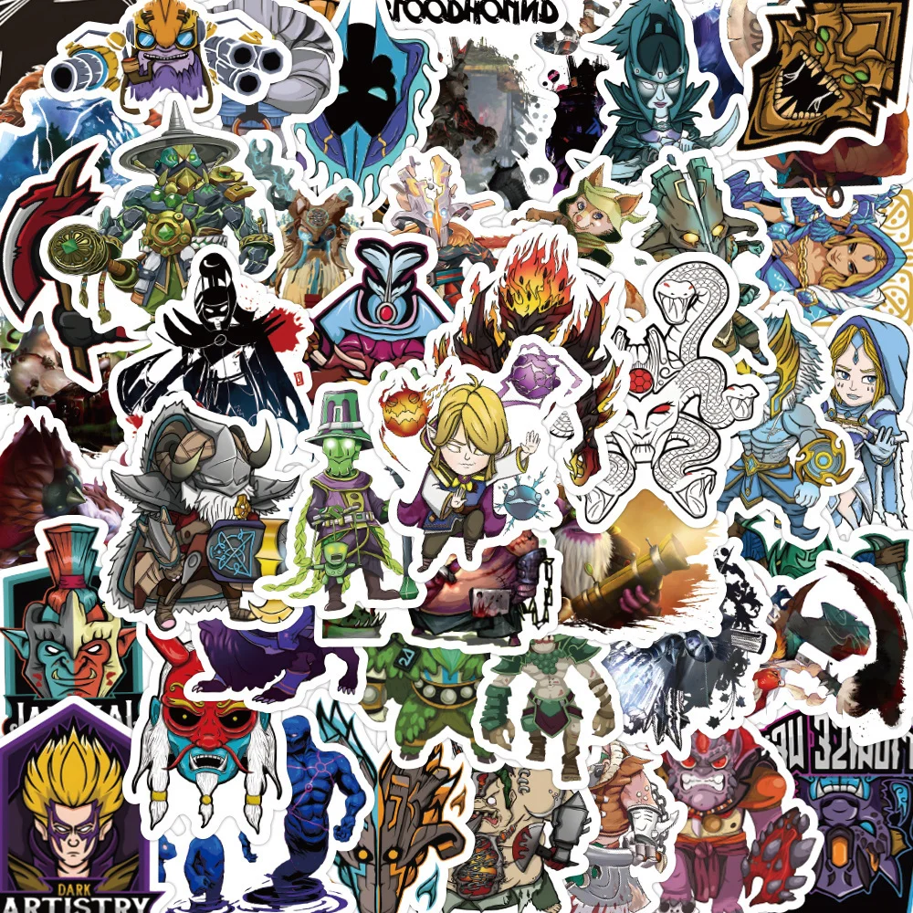 10/50 sztuk Dota 2 gra śmieszn – Laptop Accessories Cool recenzja i cena