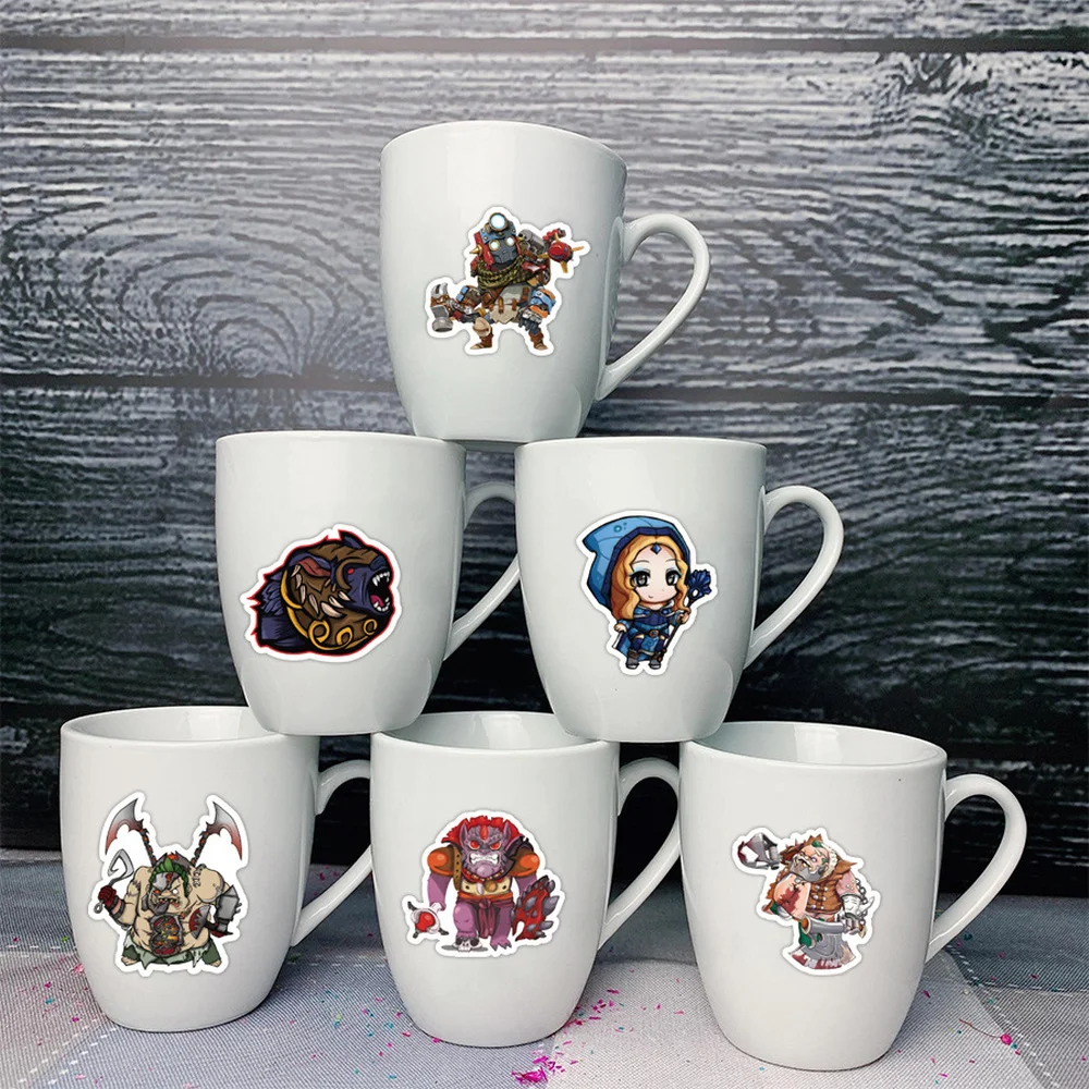 10/50 sztuk Dota 2 gra śmieszn – Laptop Accessories Cool recenzja i cena