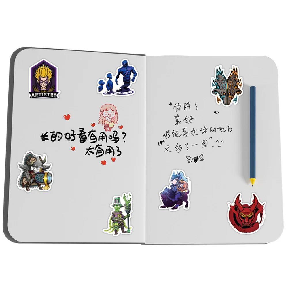 10/50 sztuk Dota 2 gra śmieszn – Laptop Accessories Cool recenzja i cena