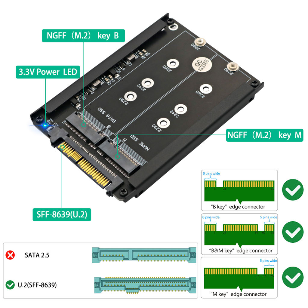 Adapter SSD M2 SSD do Adaptera – External Nvme Ssd recenzja i cena